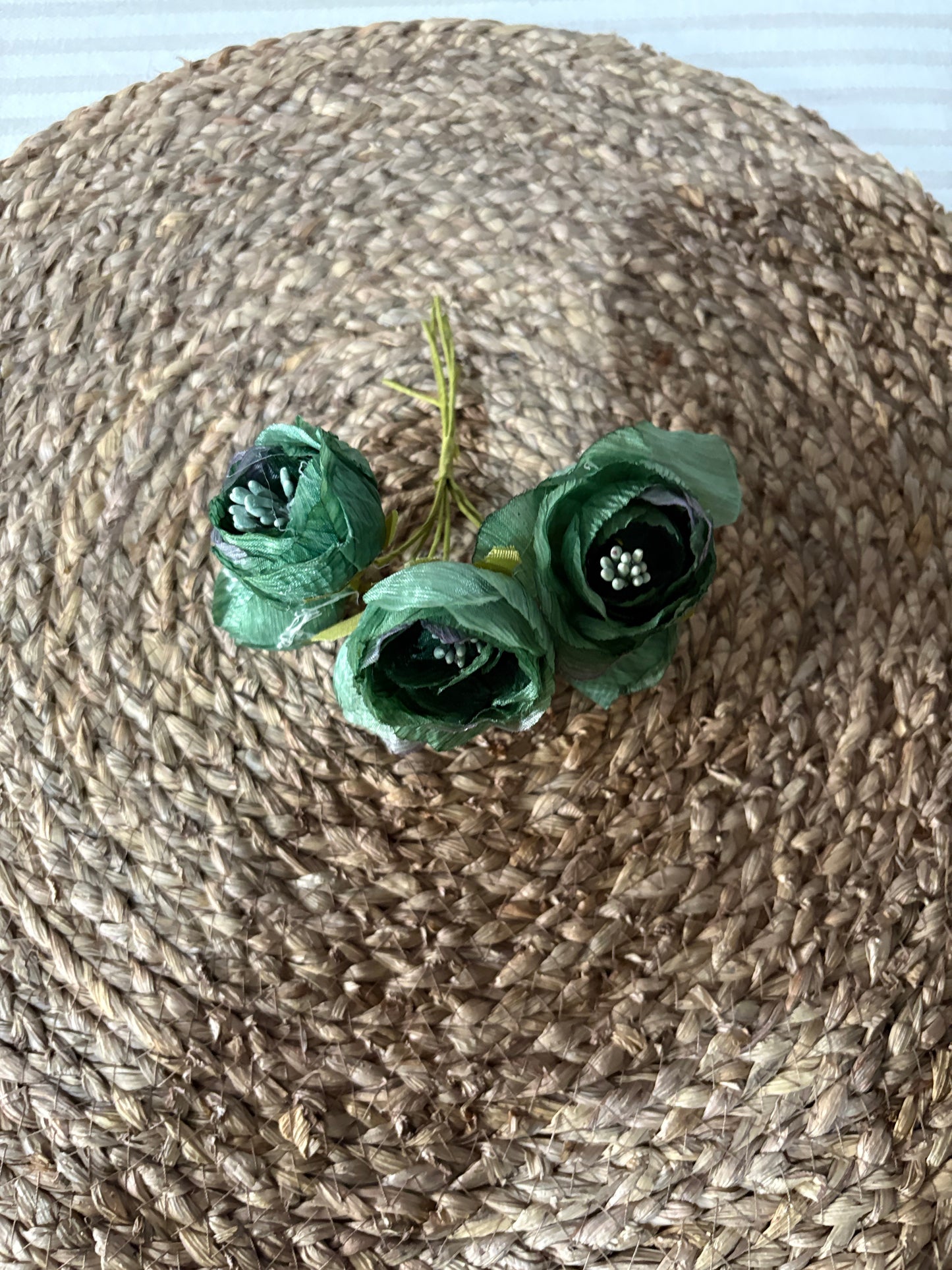 Ramillete de Flores de Tela Pequeñas para Pelo y Complementos | Varios Colores