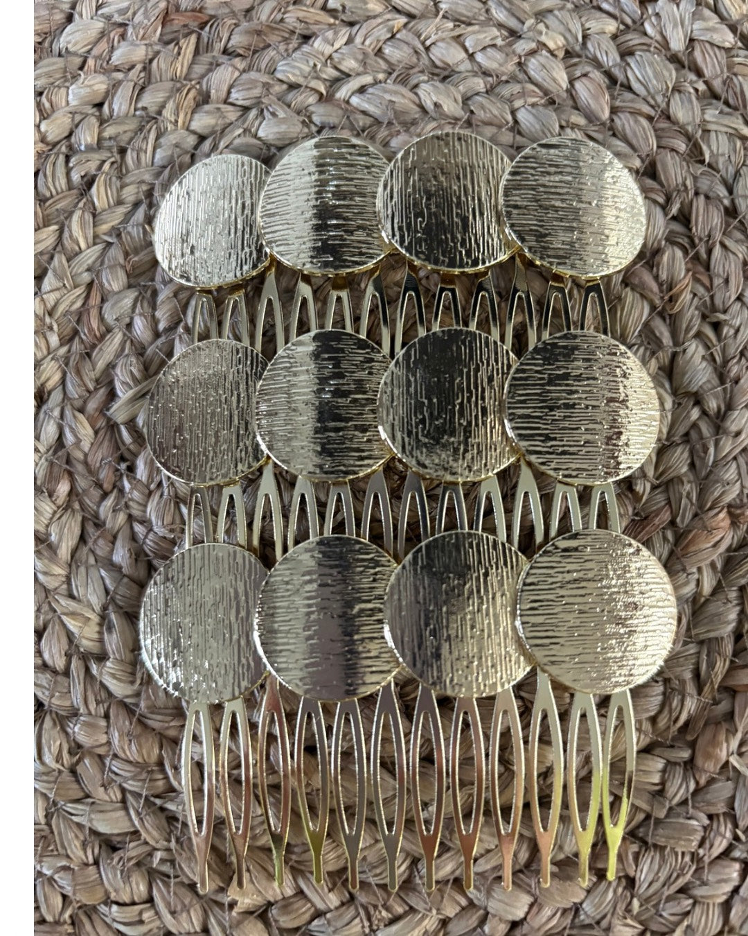 Peinecillo Ancho de Flamenca 'Círculos Texturizados'