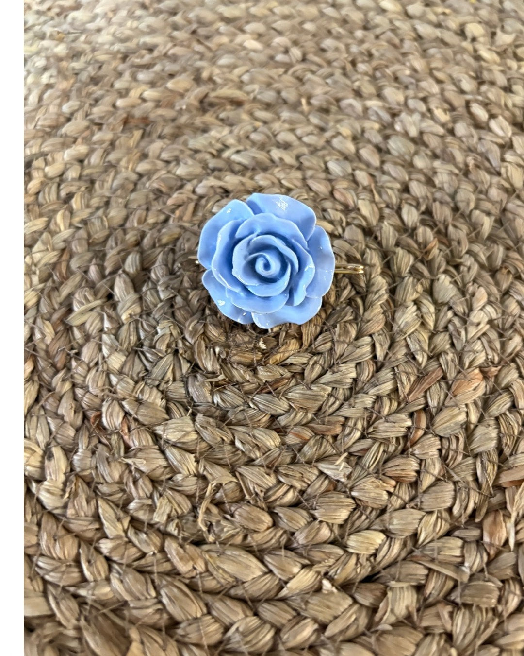 Alfiler Flor de Resina para Mantoncillo de Flamenca - Estilo Buganvilla y Más Colores