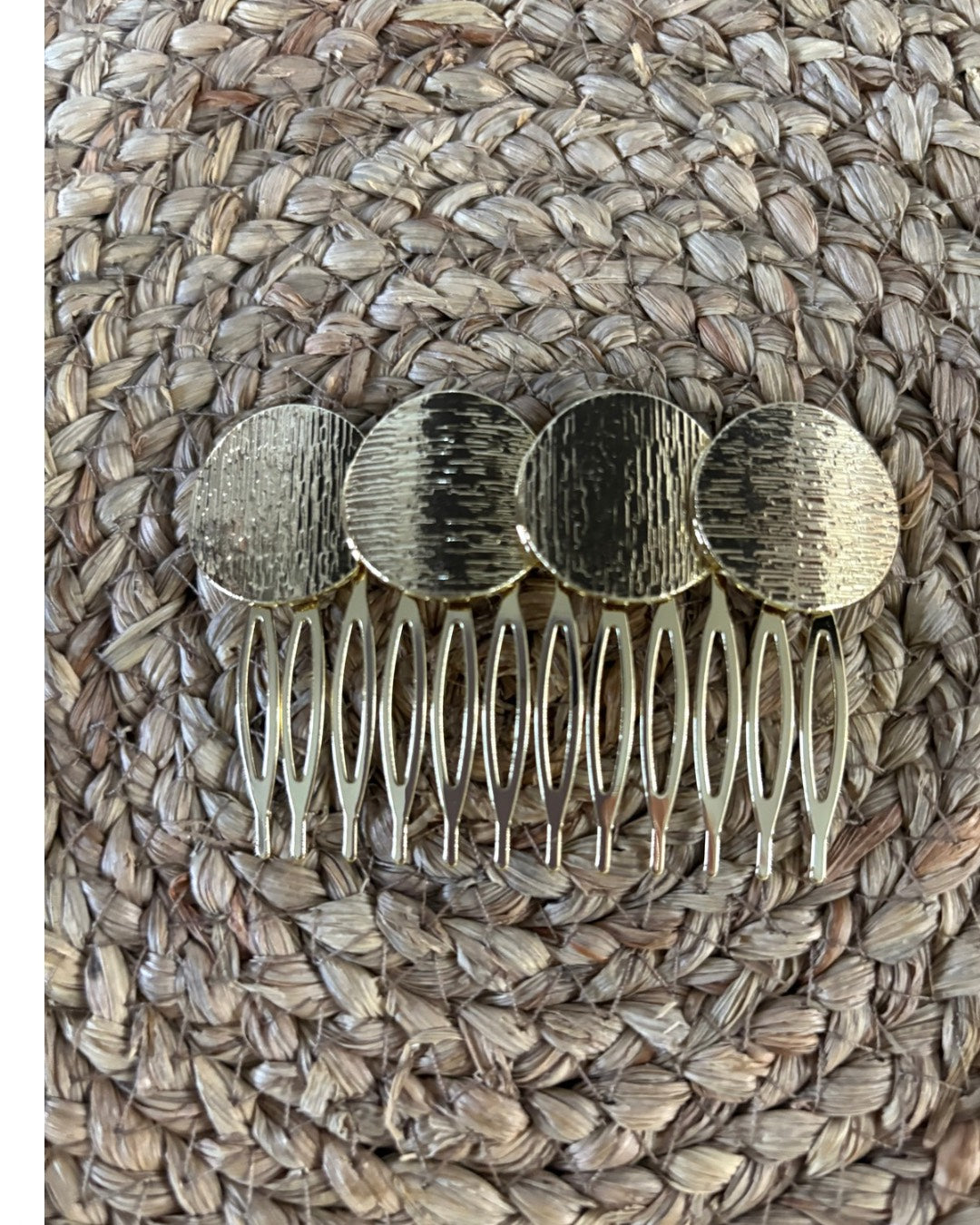 Peinecillo Ancho de Flamenca 'Círculos Texturizados'